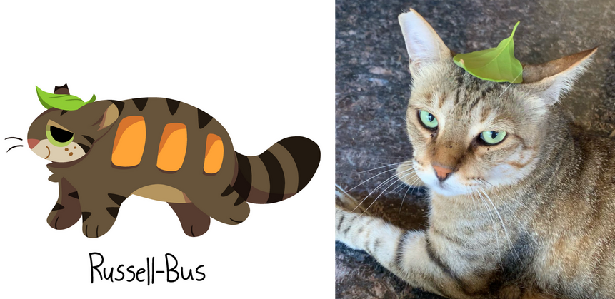 Russell Pet Illustration